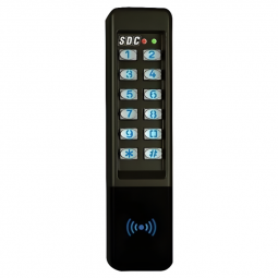 SDC 923PW Narrow Keypad, HID Prox Reader, Wiegand Output